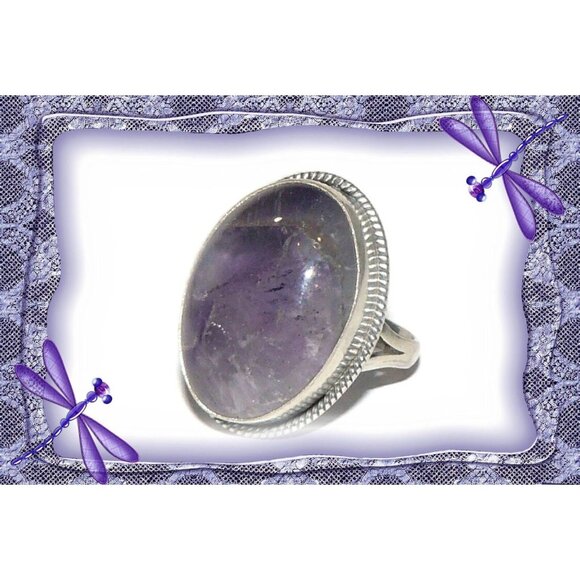 Ametrine Sterling Silver Ring Size 8 - Picture 2 of 8